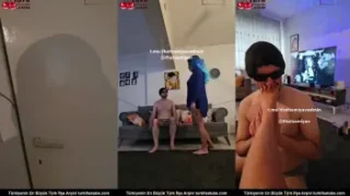 Üvey Abla Devin Penisi Ağına Düşürmüş Köle